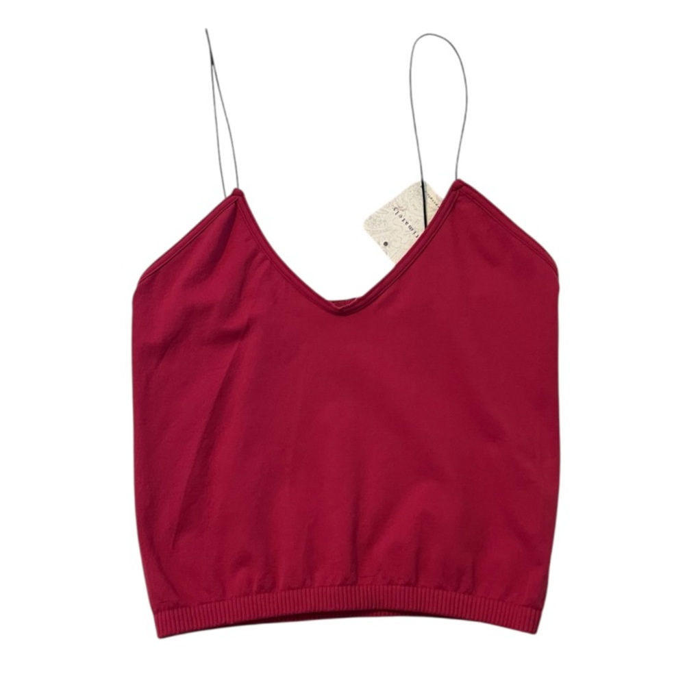 Free People Intimately Skinny Strap Brami XS/S Color- Rose Hypnotic Pink…